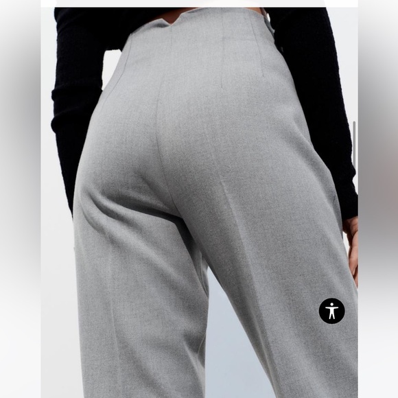 Zara High Waist Pants - Picture 8 of 9